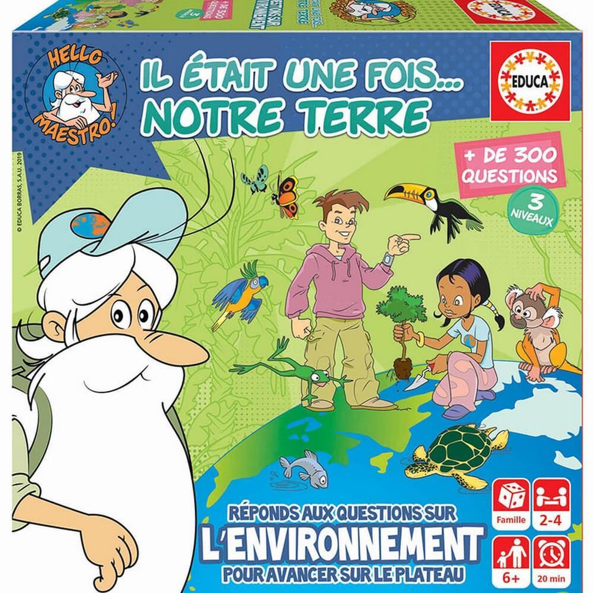 EDUCA Mini jeu il etait une fois - notre terre