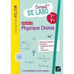 CARNET DE LABO SPECIALITE PHYSIQUE CHIMIE 1RE/TLE HELIUM. EDITION 2020, Médina-Moretto Karine