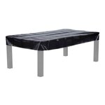 Paris Prix Bâche de Protection  Table de Billard  218cm Noir
