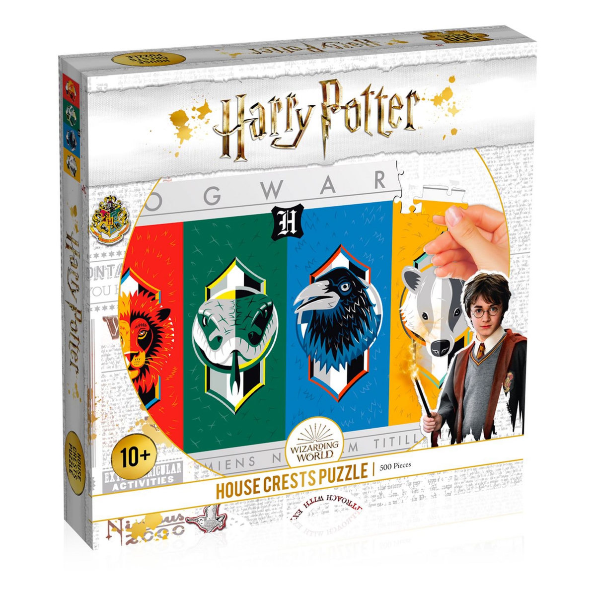  WINNING MOVES Puzzle 500 pièces Harry Potter les 4 maisons 