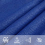 Voir la diapositive 5 : VIDAXL Voile d'ombrage 160 g/m^2 Bleu 2,5x3,5 m PEHD