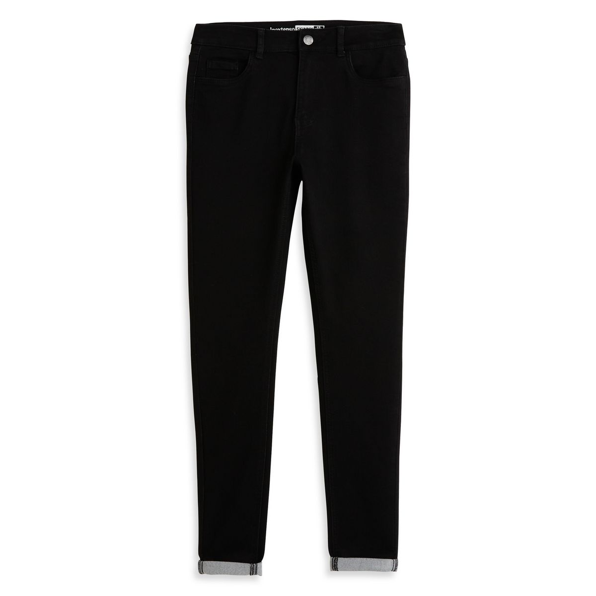 INEXTENSO Jean noir femme