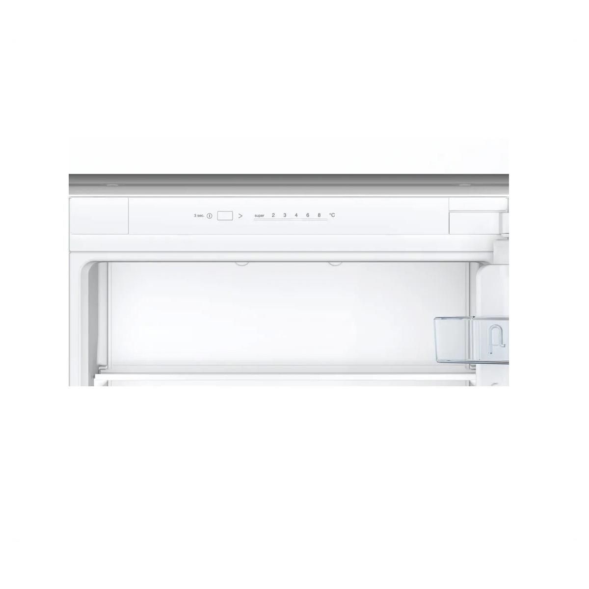 BOSCH Réfrigérateur combiné intégrable à glissière 270l blanc - KIV87NSE0