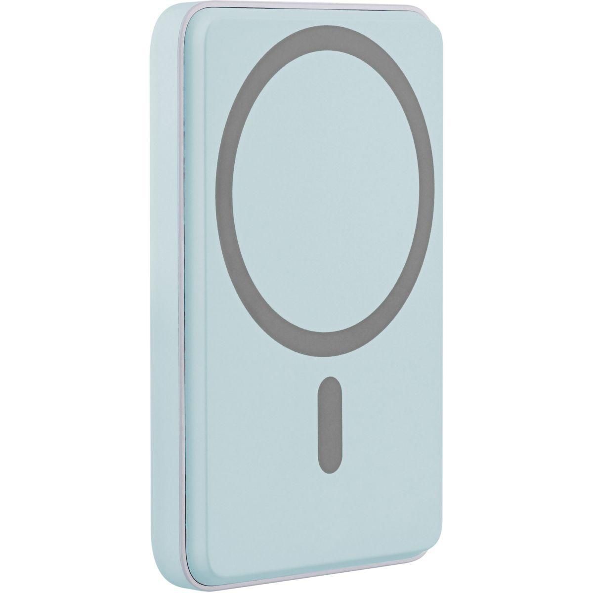 TNB Batterie externe 5000 mAh MagSafe bleu