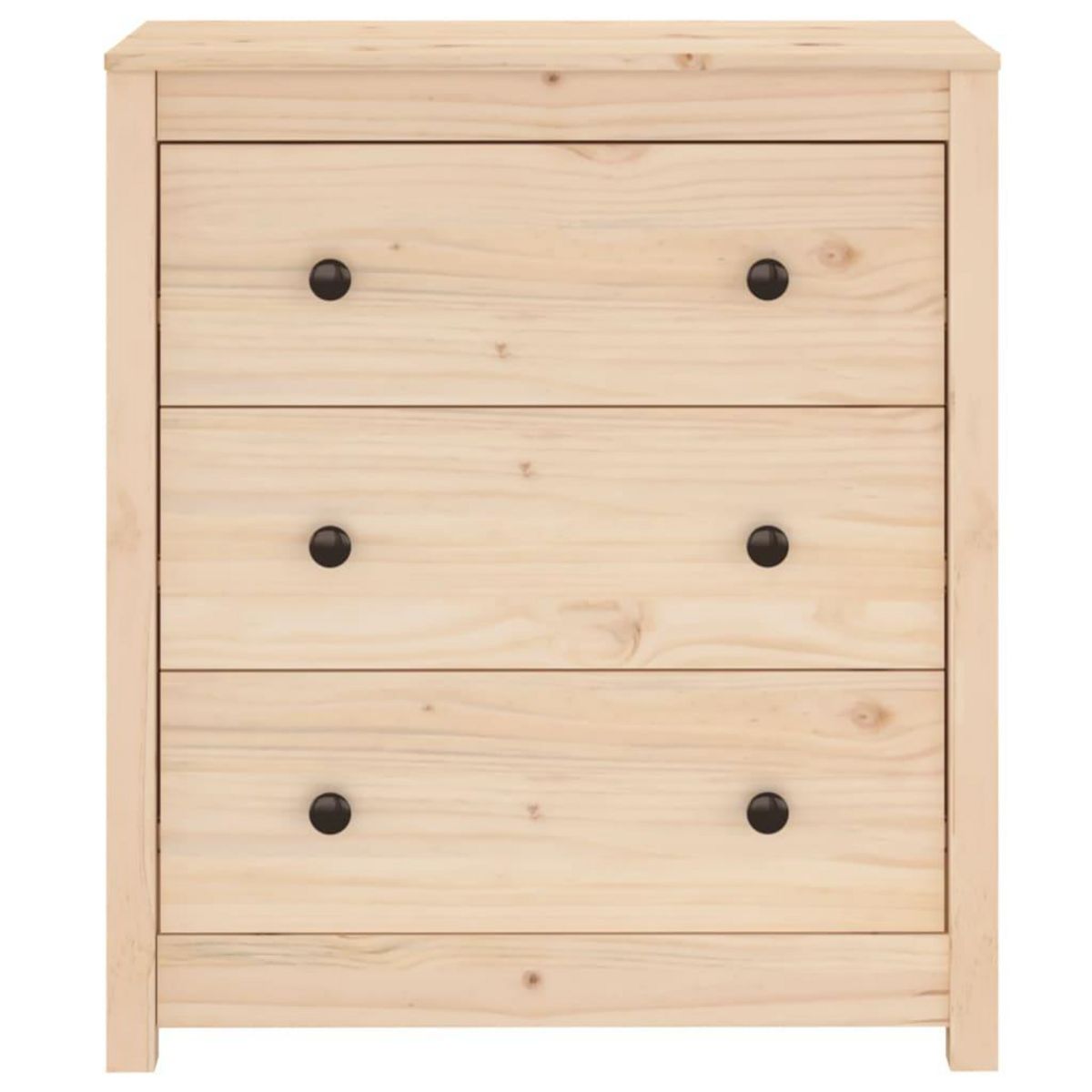 VIDAXL Buffet 70x35x80 cm bois massif de pin