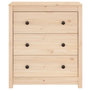 Voir la diapositive 5 : VIDAXL Buffet 70x35x80 cm bois massif de pin