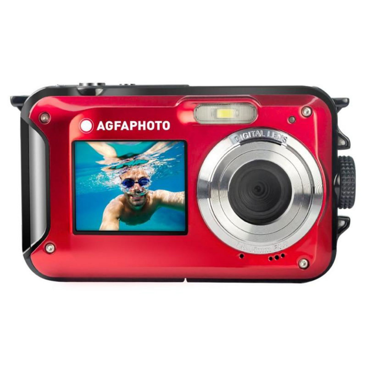 AGFA PHOTO Appareil photo compact Agfaphoto Realishot WP8000 Rouge