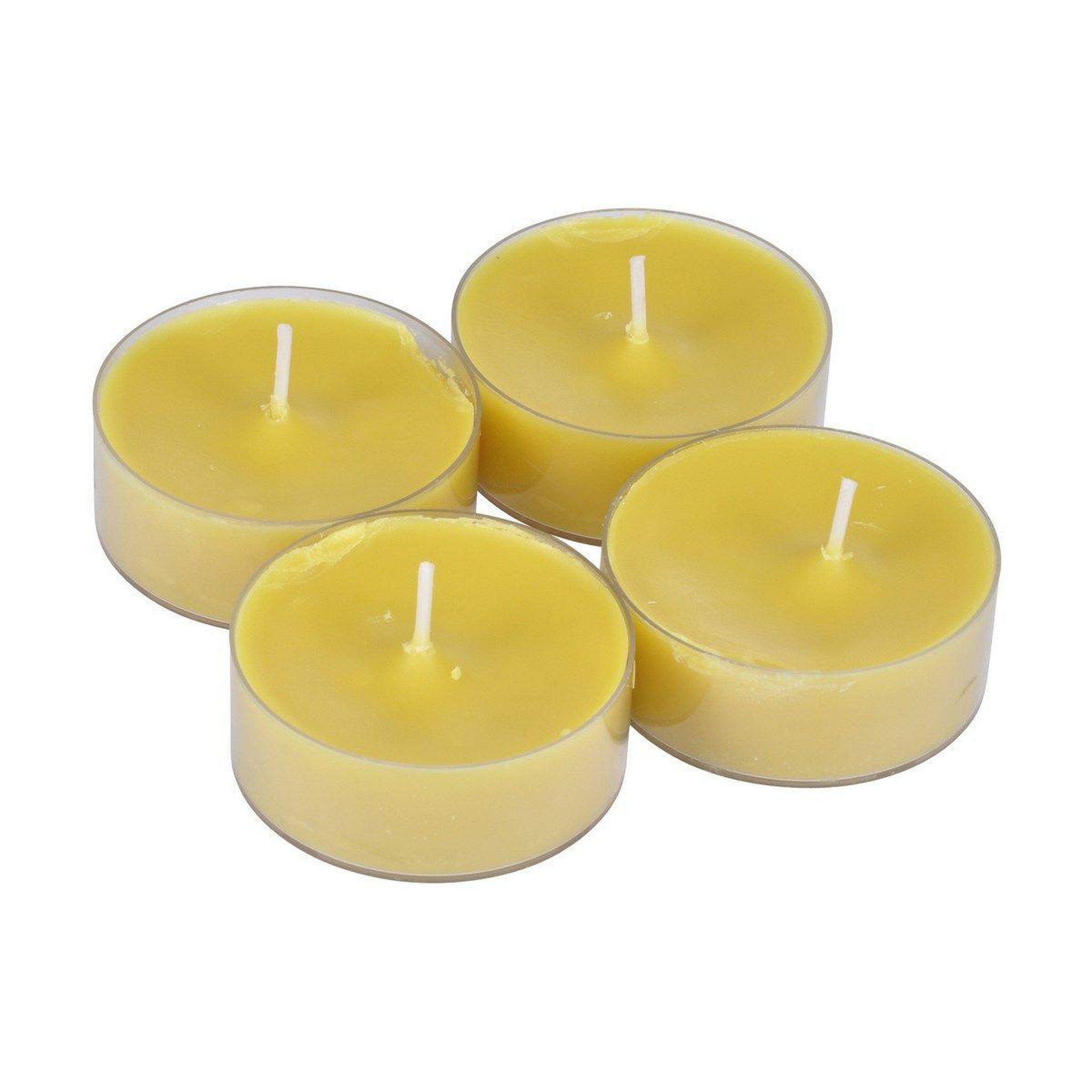 HOMEA Lot de 4 bougies parfumées chauffe-plat  trendie  miel sauvage