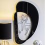 Voir la diapositive 5 : Paris Prix Miroir Mural Design  Nudity  70cm Noir