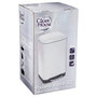 Voir la diapositive 6 : FIVE Poubelle Métal  Silencieuse  30L Blanc