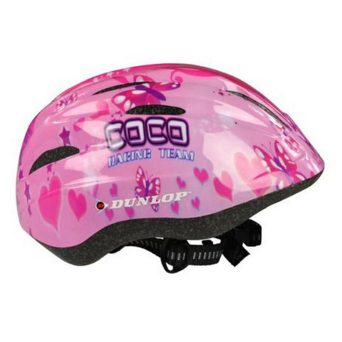 Casque vélo enfant Pro Sport Lights Pink - Casque vélo enfant 49/55cm -  fille
