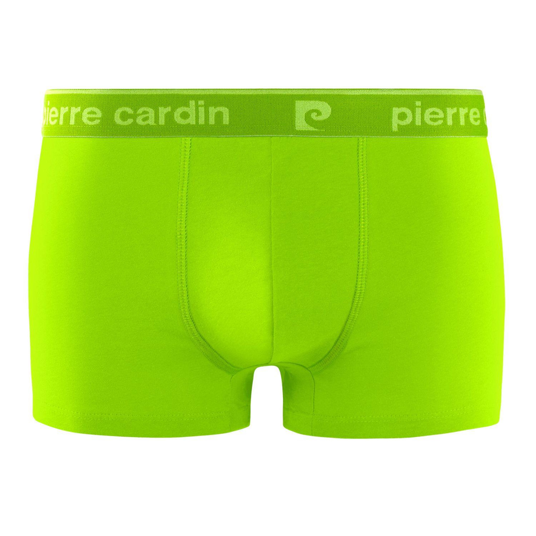 Voir la diapositive 4 : PIERRE CARDIN Lot de 4 boxers homme Colors