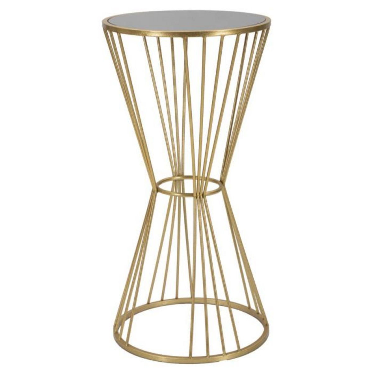 Paris Prix Table d'Appoint en Métal  Super  80cm Or