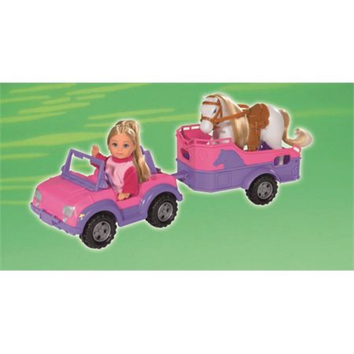 Evi + Jeep + Van + Cheval