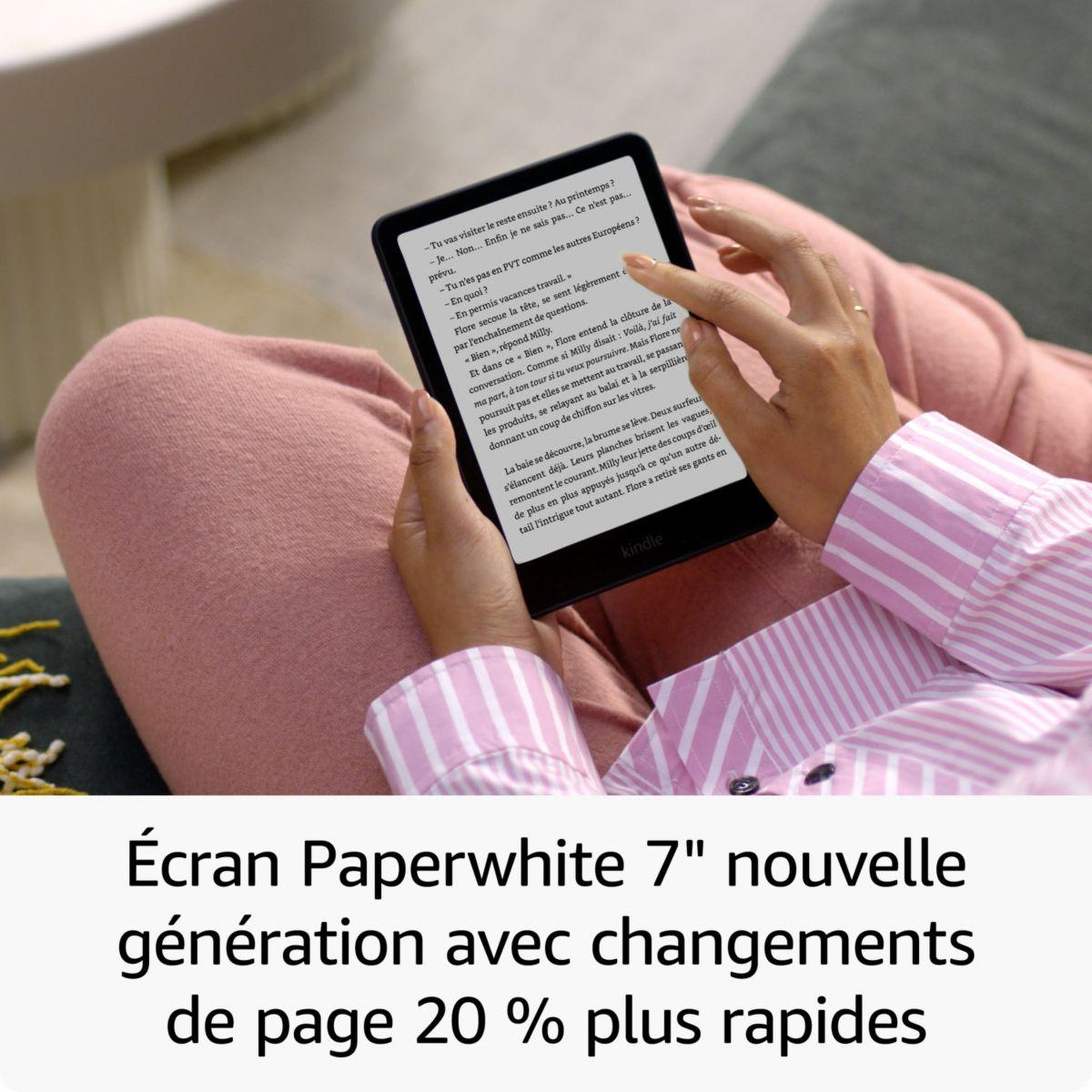 Voir la diapositive 3 : AMAZON Liseuse eBook Kindle Paperwhite SE 32Go Jade Métallisé