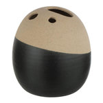 Paris Prix Vase Boule Déco  Black Lombok  18cm Noir