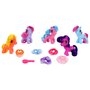 Voir la diapositive 1 : One Two Fun Coffret de 5 poneys licornes colorés + accessoires