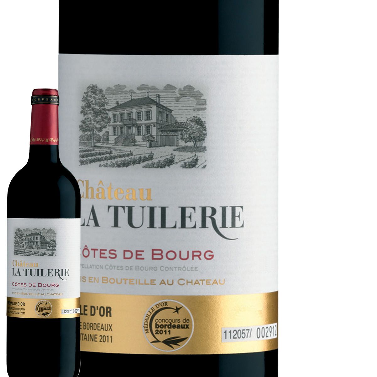 Château La Tuilerie Côtes de Bourg Rouge 2011