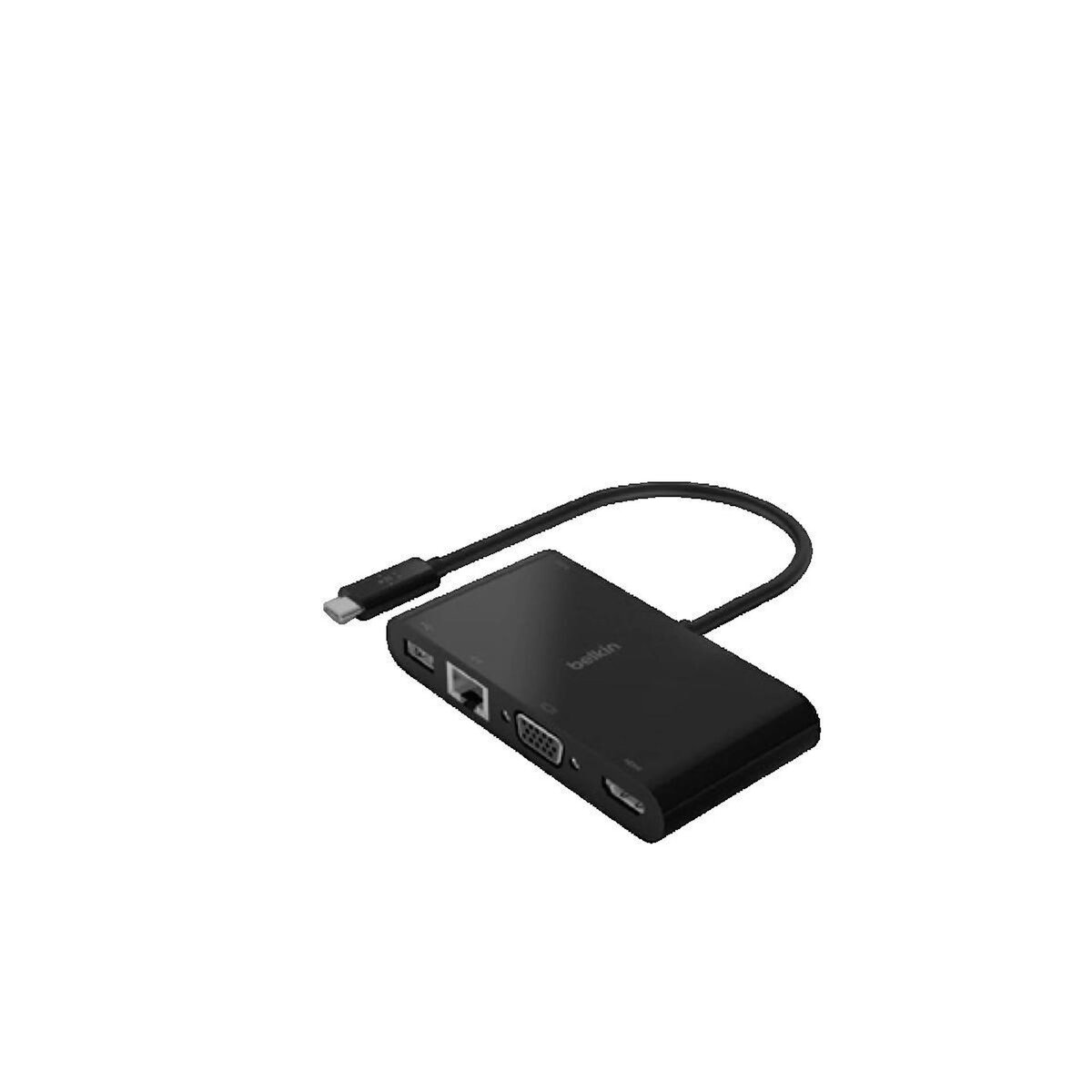 Belkin Adaptateur Multimedia + Charge Belkin 0745883799107 USB-C VGA HDMI Gigabit Ethernet