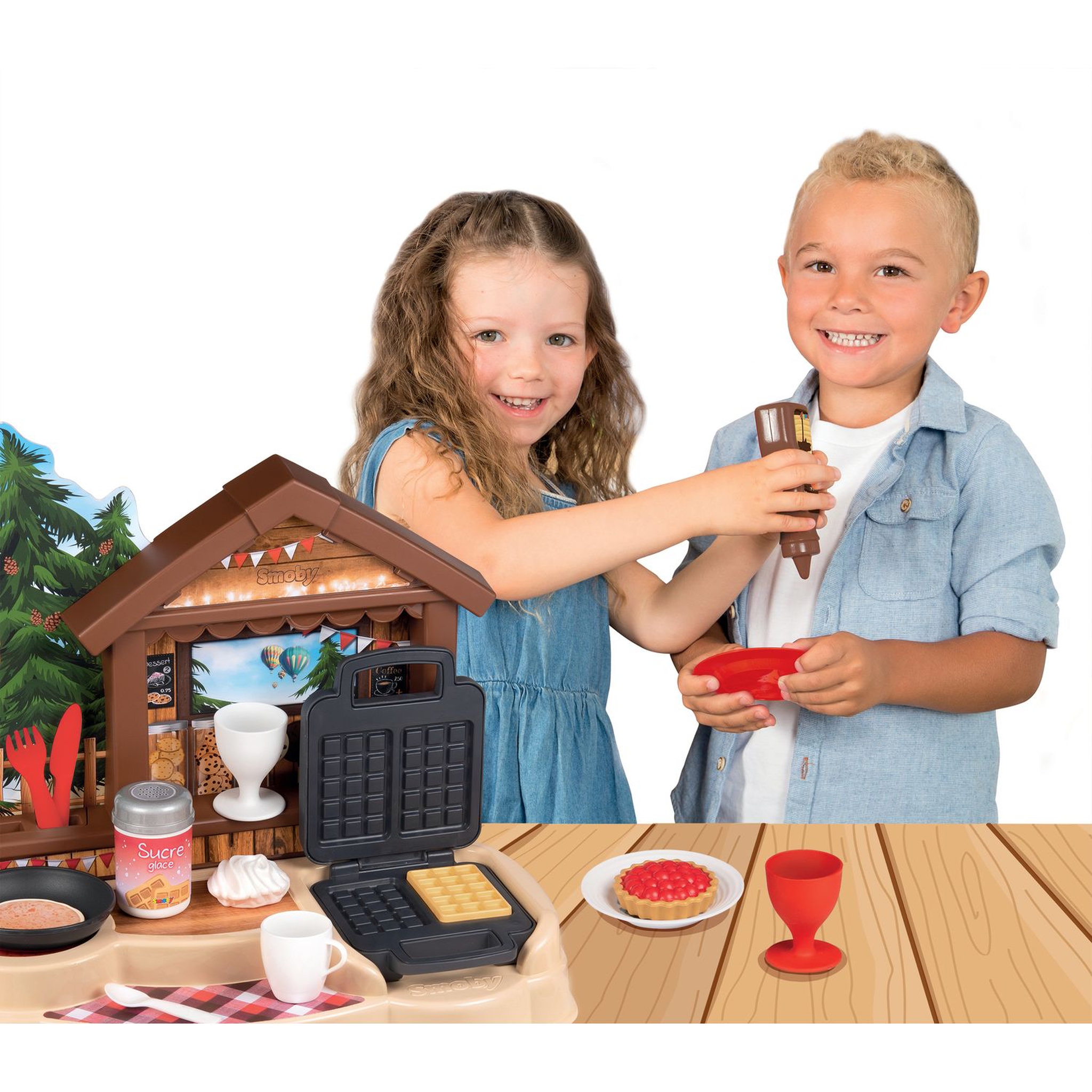 Voir la diapositive 6 : SMOBY Chalet gourmand