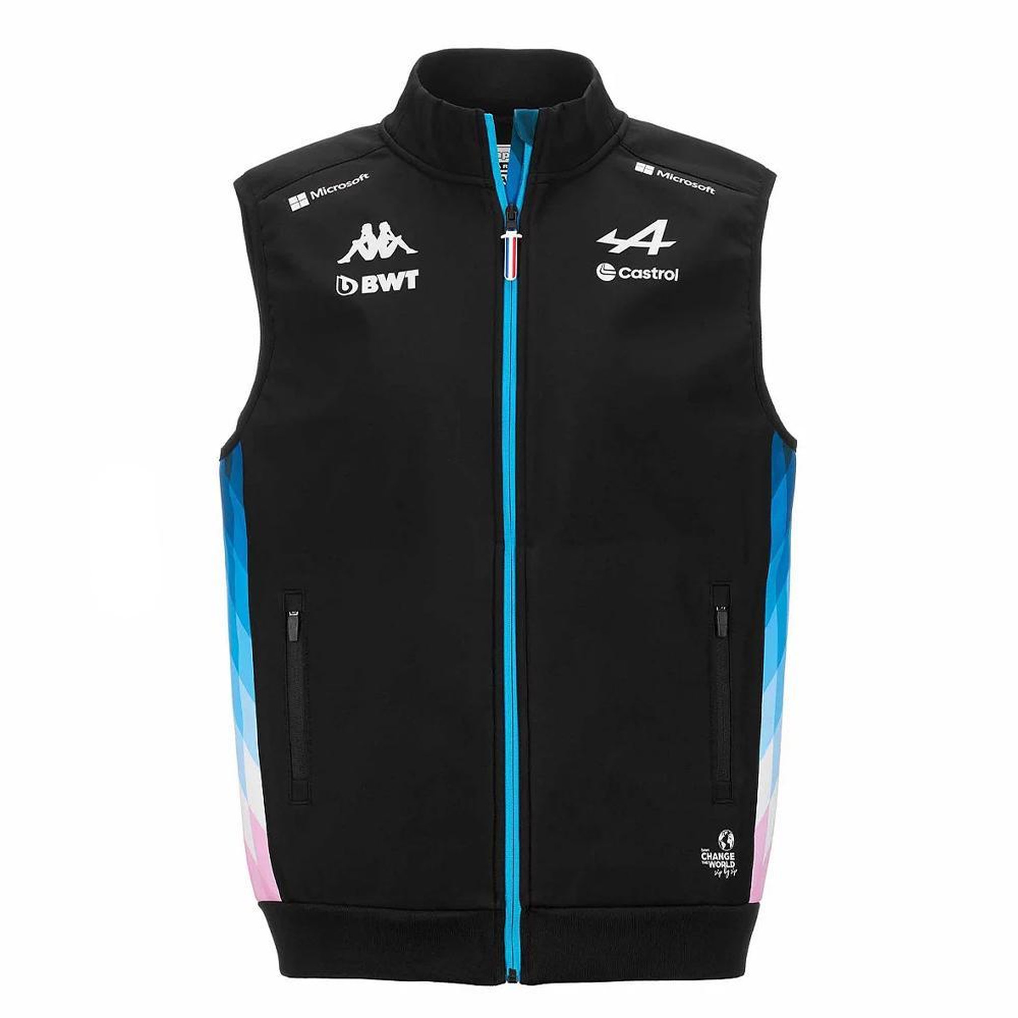 Voir la diapositive 1 : KAPPA Veste Sans Manches e/Turquoise Homme Kappa Abosle
