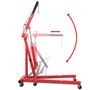 Voir la diapositive 5 : VIDAXL Grue pliable pour moteurs 2 tonnes 88,2 kg