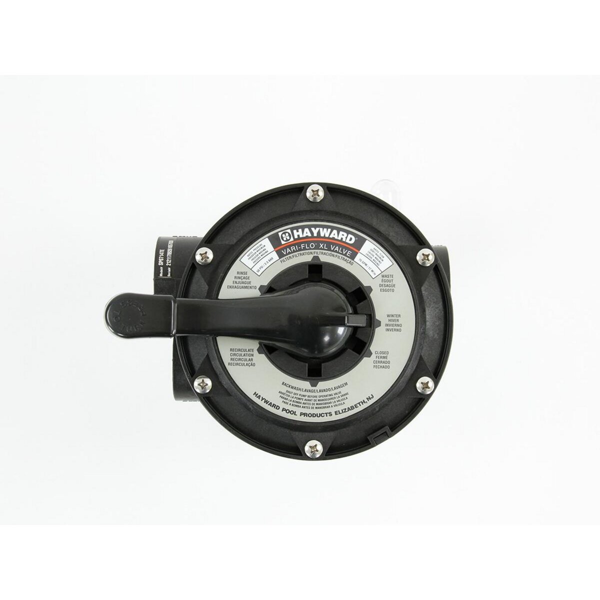 Hayward Vanne Vari-Flo 6 voies 1,5  BSP pour filtre à sable Top - Hayward