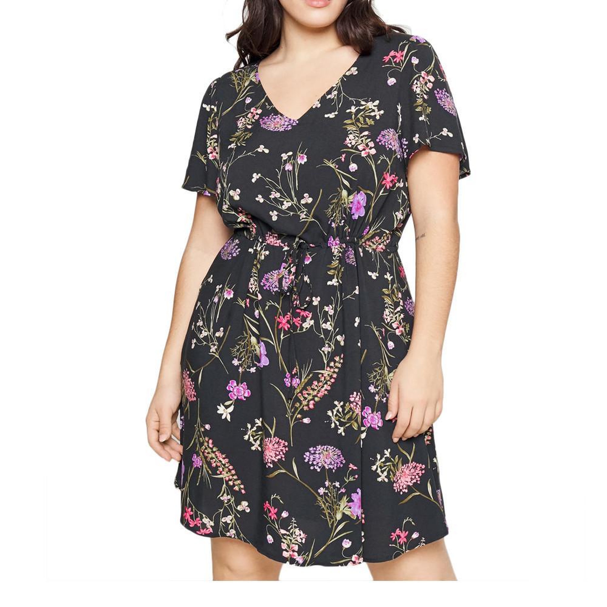 Vero Moda Robe Noire à Motifs Femme Vero Moda Easy. Coloris disponibles : Noir