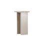 Voir la diapositive 3 : Paris Prix Table d'Appoint Design  Molde  62cm Beige