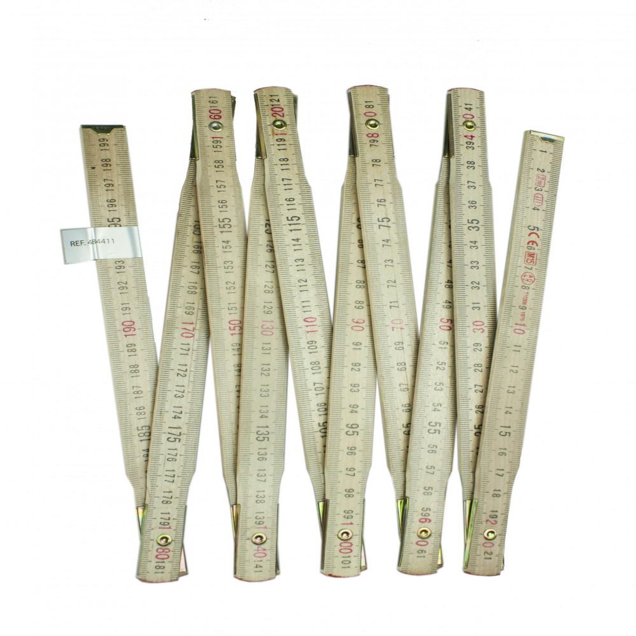 CENTRALE BRICO Mètre pliant de menuisier bois FISCHER DAREX, 2 m
