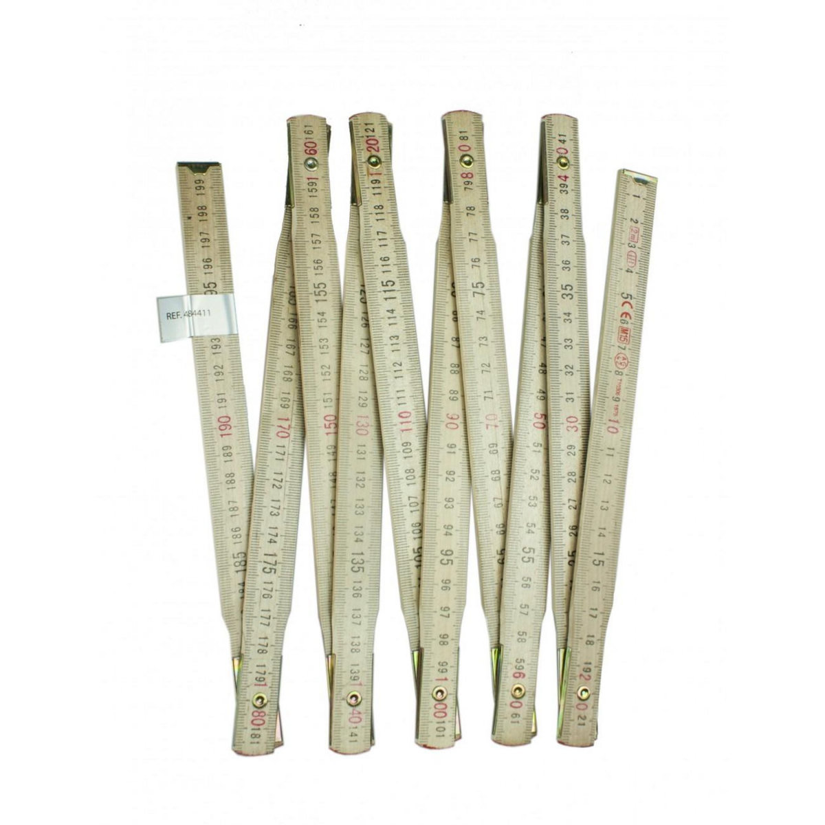 CENTRALE BRICO Mètre pliant de menuisier bois FISCHER DAREX, 2 m