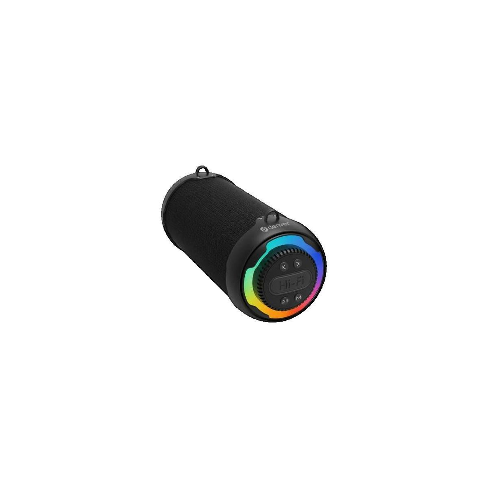 Voir la diapositive 3 : Denver Electronics Haut-parleur portable Bluetooth Denver 10W avec effets lumineux RGB