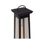 Voir la diapositive 3 : Habitat et Jardin Chauffage électrique radiant en fibre de carbone  Volcano  - 2000W - Noir