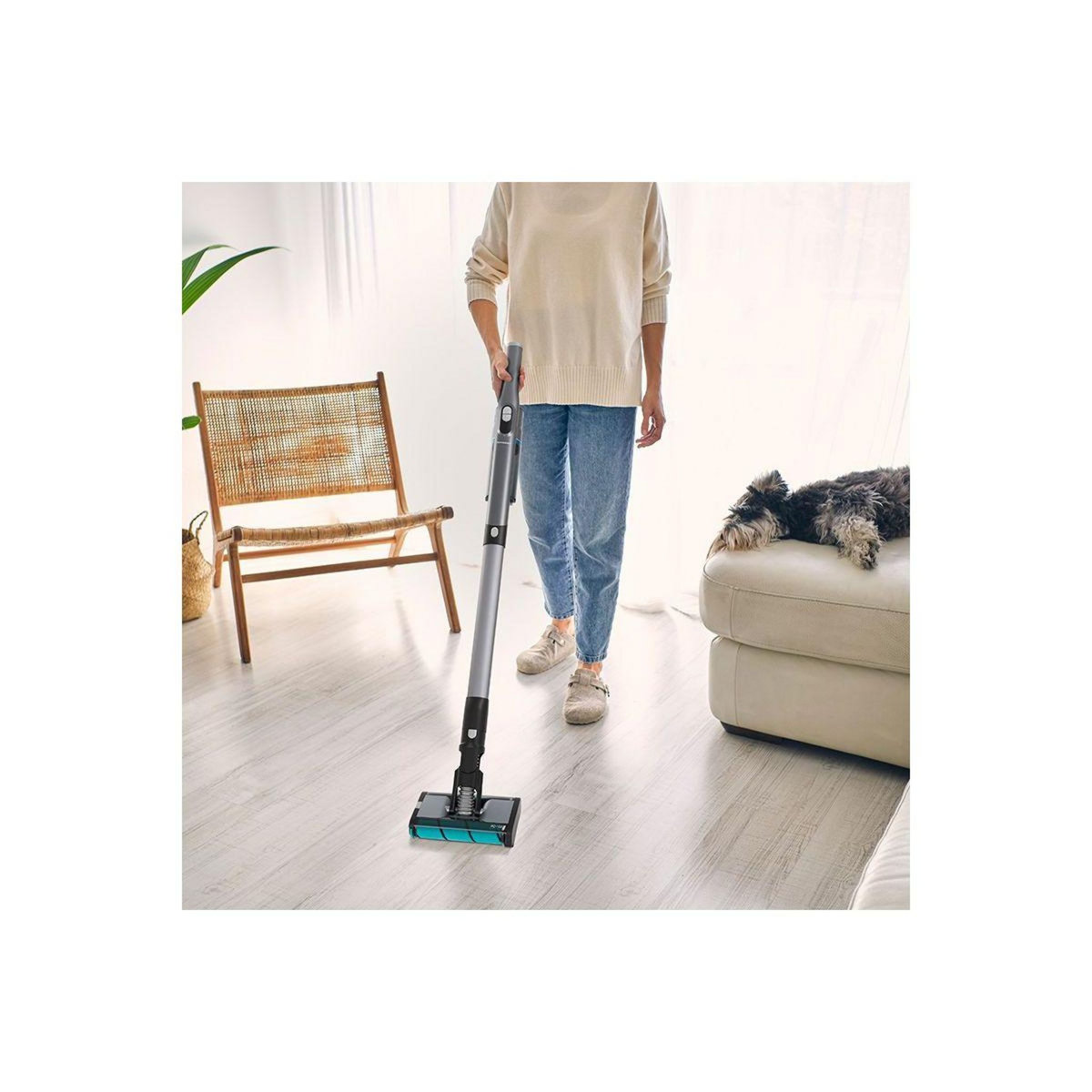 SCHNEIDER Aspirateur balai 2 en 1 Power Ultimate Slim