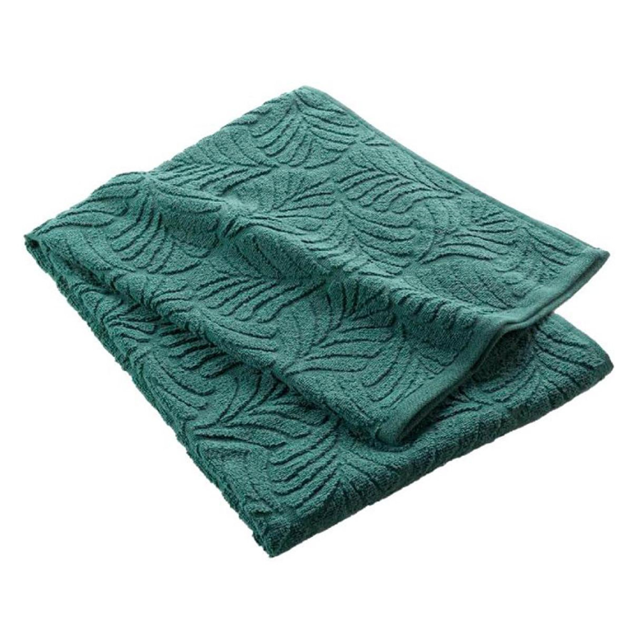 Douceur d'Intérieur Drap de douche  madeira  70x130cm emeraude
