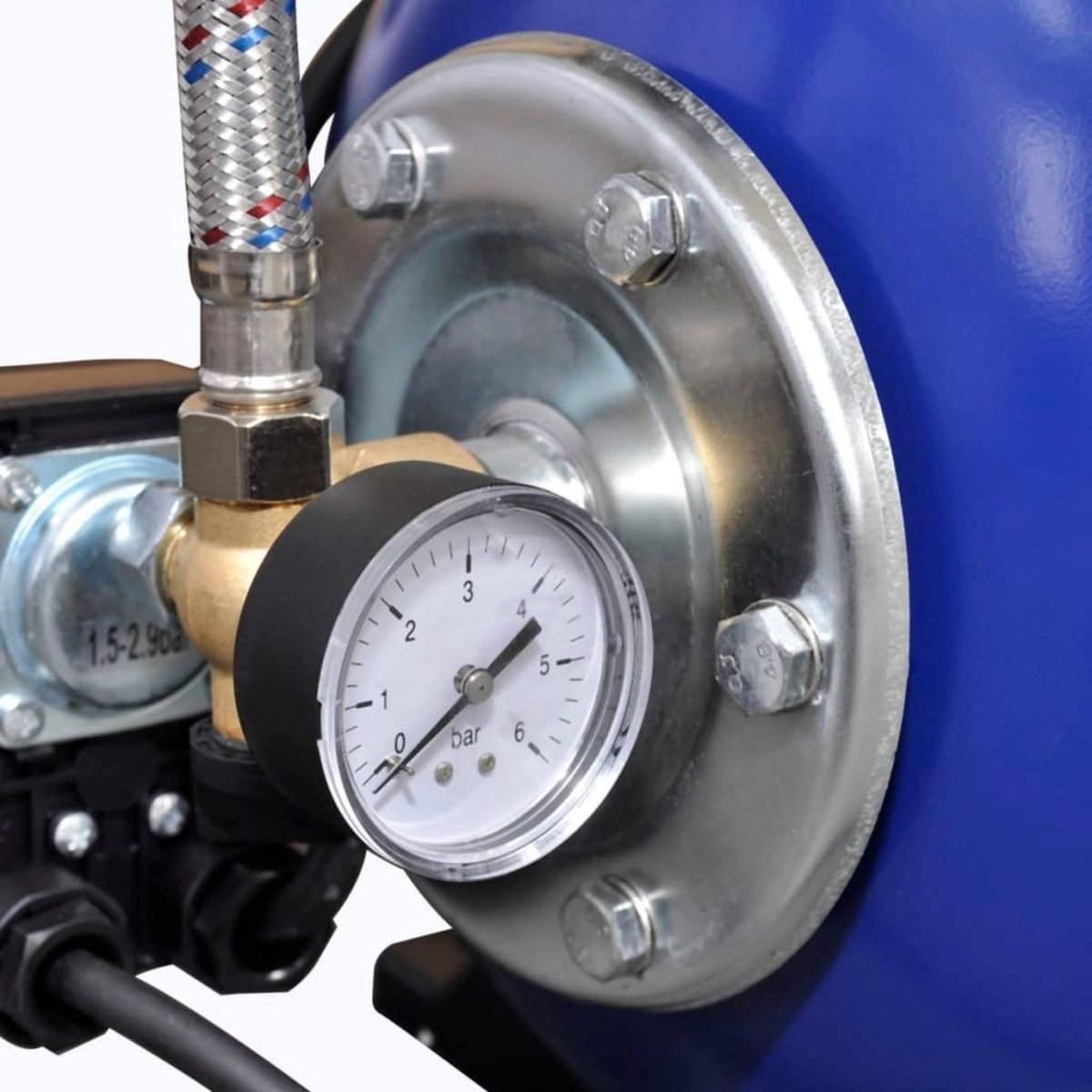 VIDAXL Pompe electrique de jardin 1200W Bleu