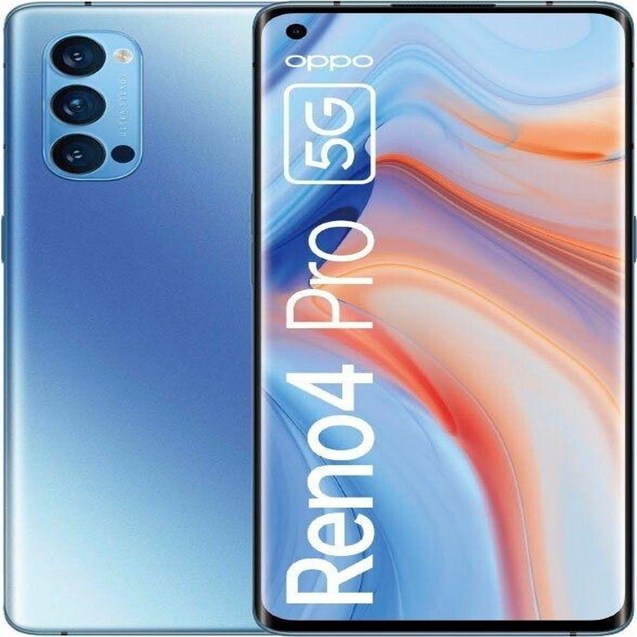 Voir la diapositive 1 : OPPO Reno4 Pro 5G Reconditionné 256 Go - Grade A - Bleu