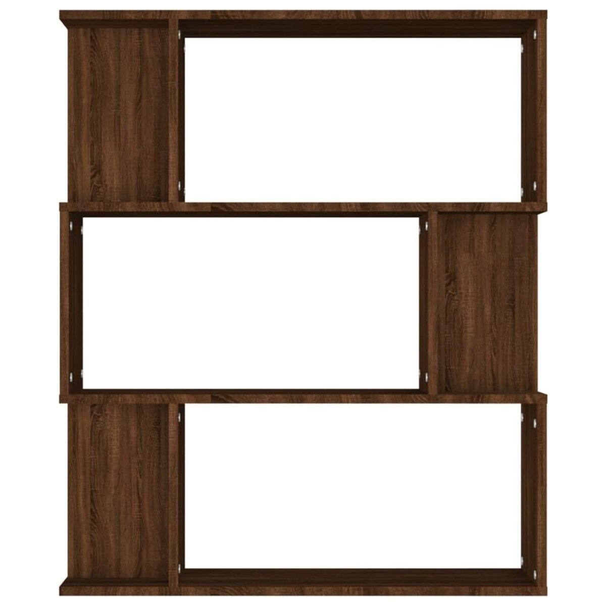 VIDAXL Bibliotheque/Cloison Chene marron 80x24x96 cm Bois d'ingenierie