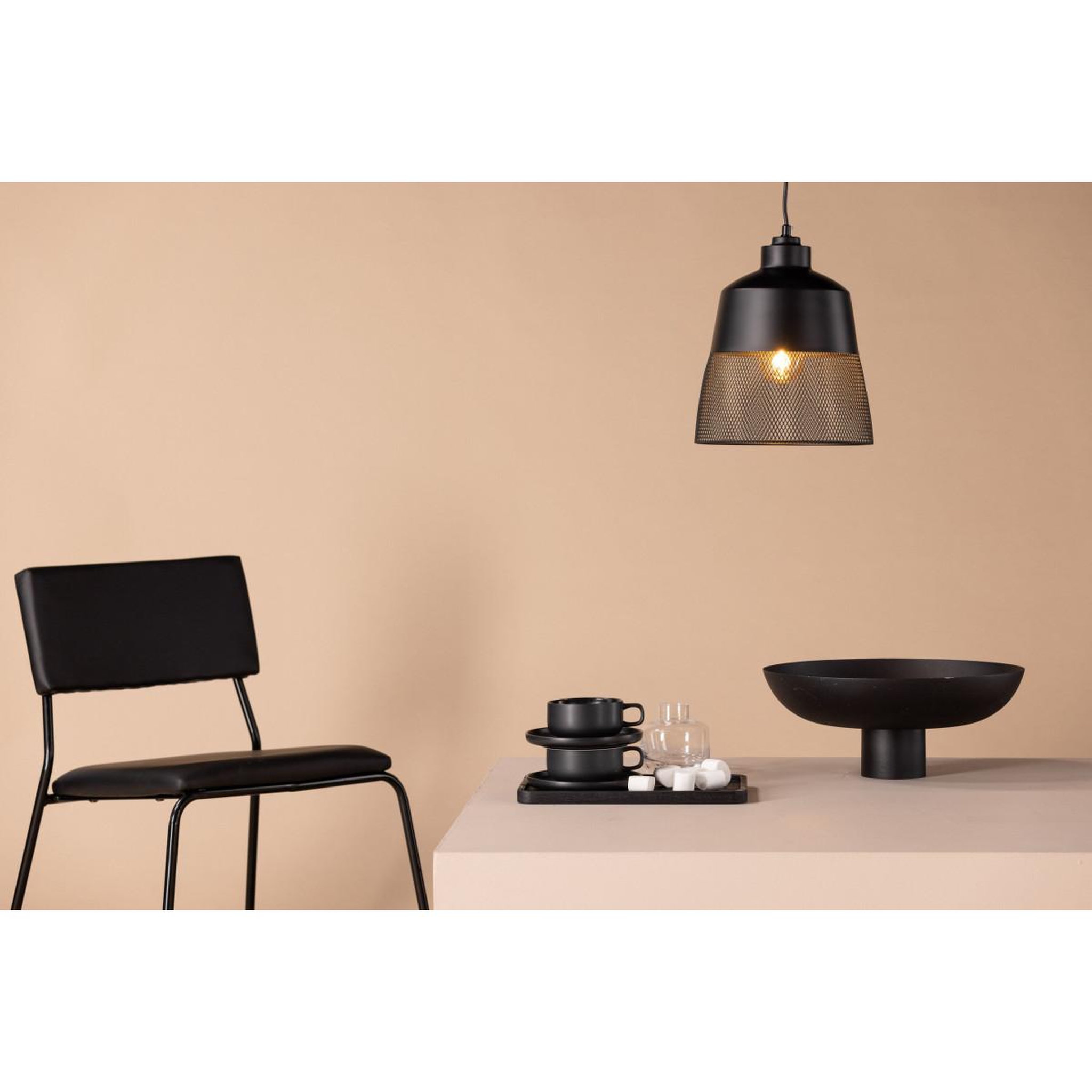 Voir la diapositive 5 : Paris Prix Lampe suspension design  toulon  29cm noir