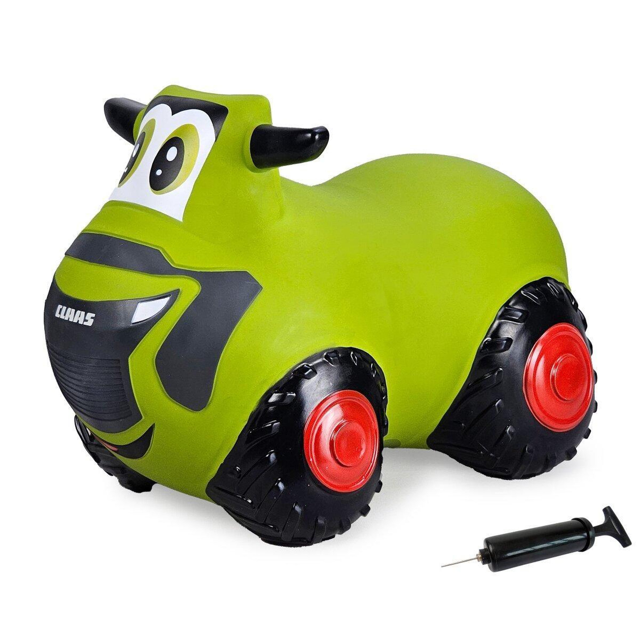 Voir la diapositive 5 : Jamara Claas tracteur rebondissante hoppydoo avec pompe