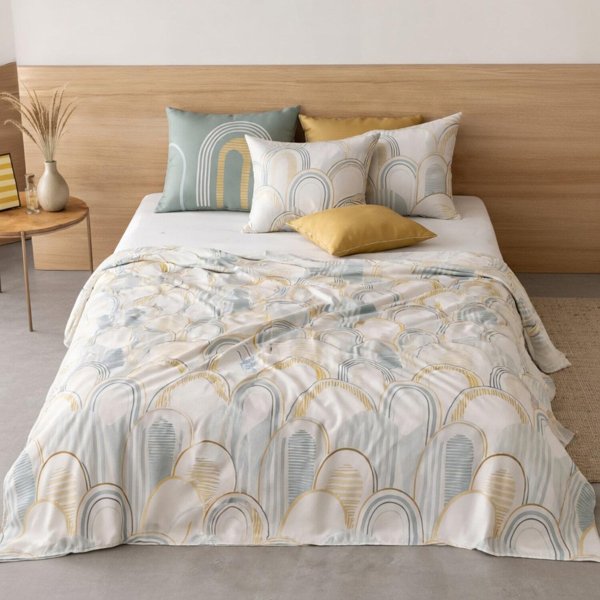 Voir la diapositive 3 : ATELIER DU COTON Parure de drap 100% coton 57fils colizé