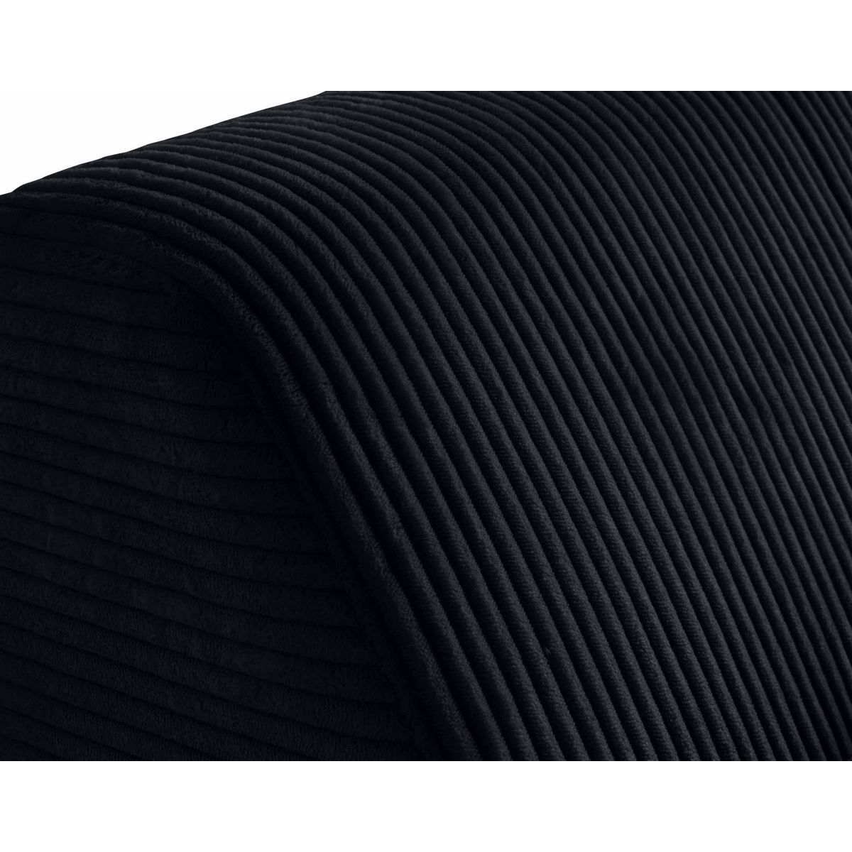 LISA DESIGN Onyx - fauteuil sans accoudoirs - en velours côtelé