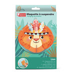 Graine créative Maquette a suspendre - Lion 3D