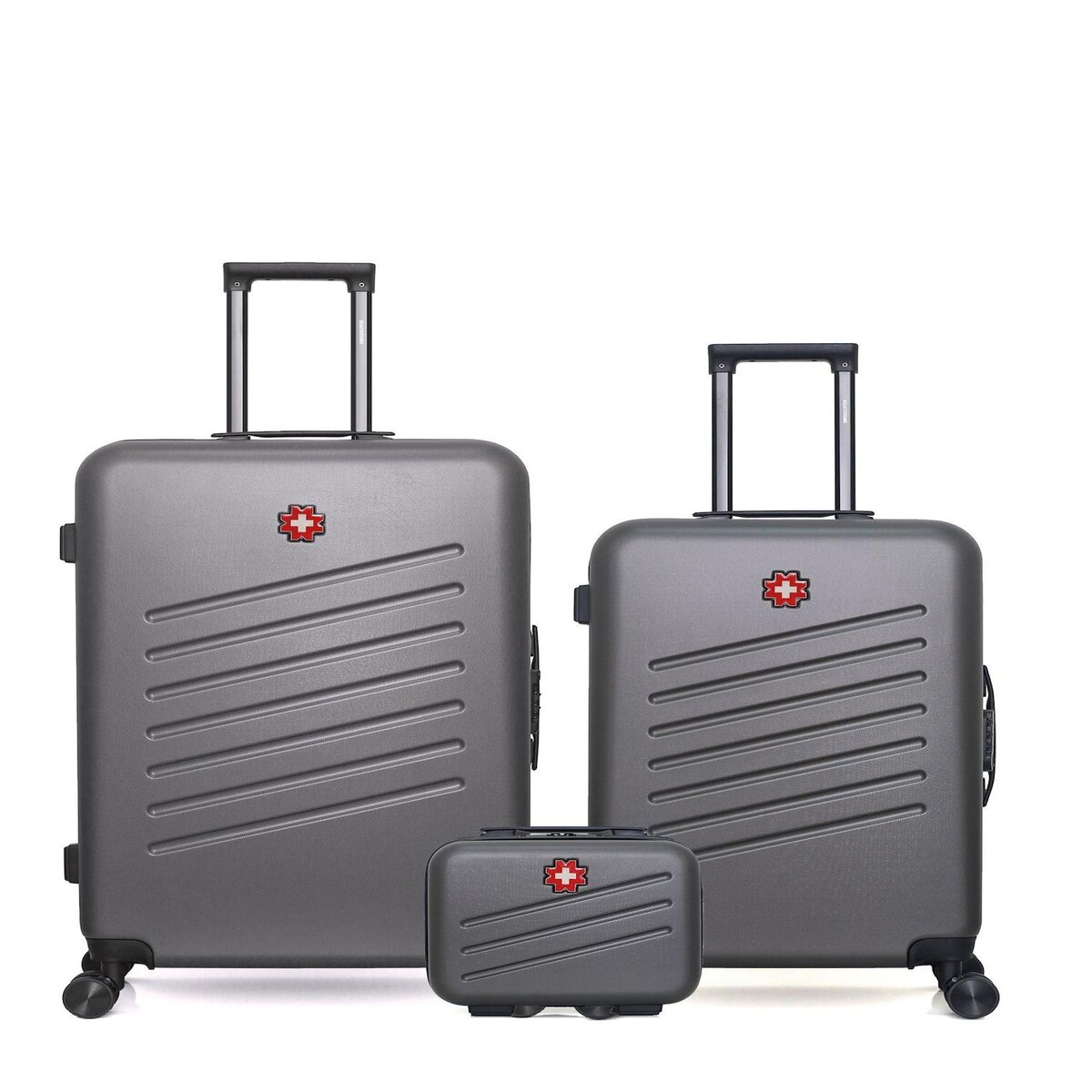 SWISS KOPPER SWISS KOPPER - LOT DE 3 - Valises grand format, weekend et vanity ZURICH