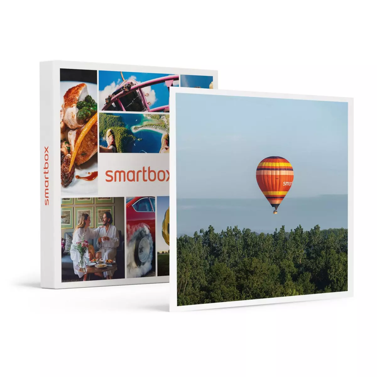 Smartbox Vol en montgolfière pour 2 personnes au-dessus de la France - Coffret Cadeau Sport & Aventure