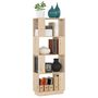 Voir la diapositive 4 : VIDAXL Bibliotheque/Separateur de piece 51x25x132 cm Pin solide
