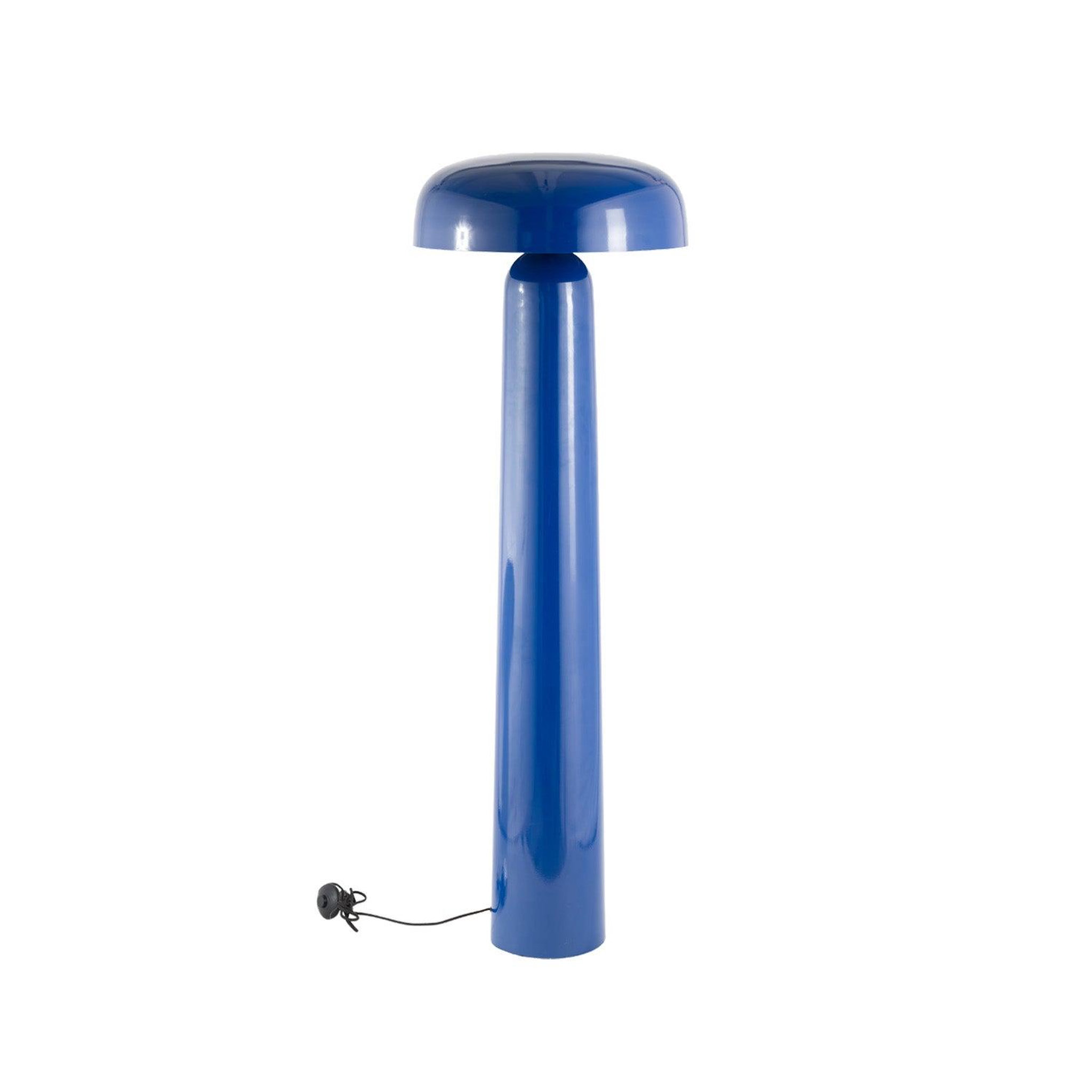 MAISON PAVANE Lampadaire en métal bleu foncé-livia