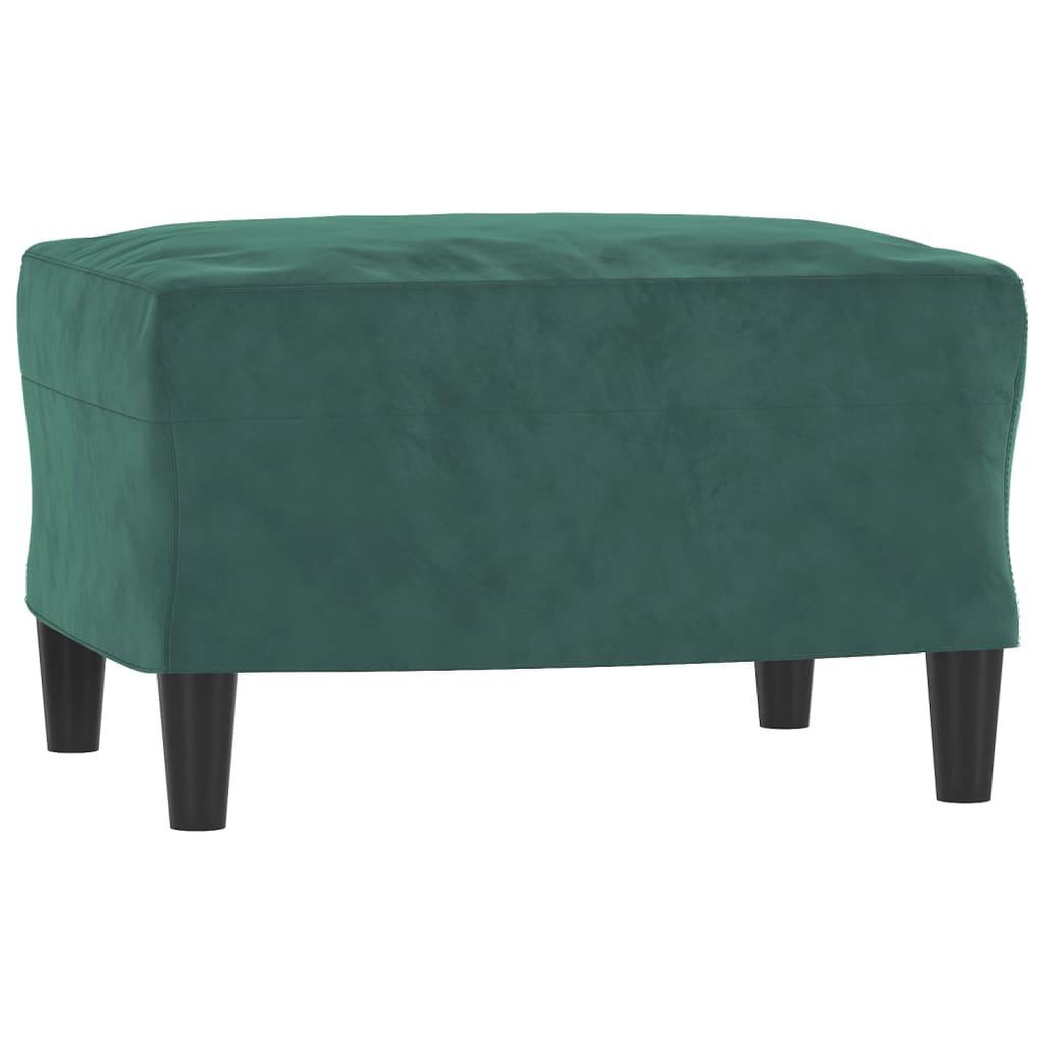 Voir la diapositive 5 : VIDAXL Ensemble de canapes 3 pcs avec coussins vert fonce velours
