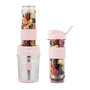 Voir la diapositive 1 : HKOENIG Mini blender - SMOO12 - 300 W - 570 mL - Rose pastel - 2 gourdes incluses