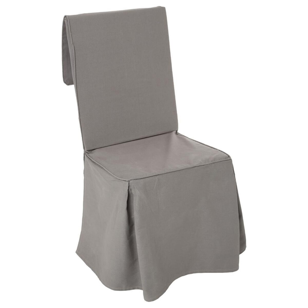 ATMOSPHERA Housse de chaise - H. 85 cm - Gris